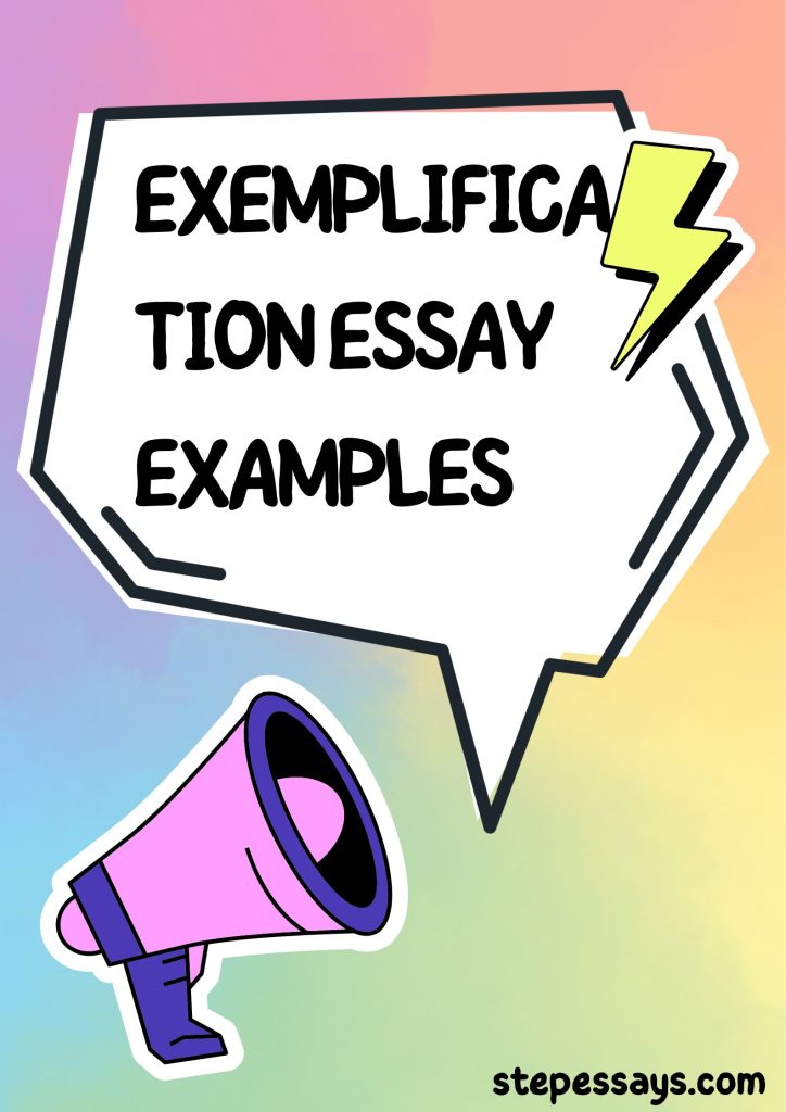 Exemplification Essay Examples