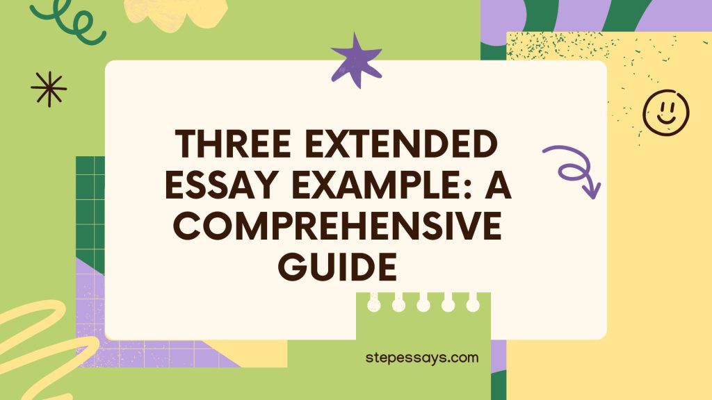 Extended Essay Example